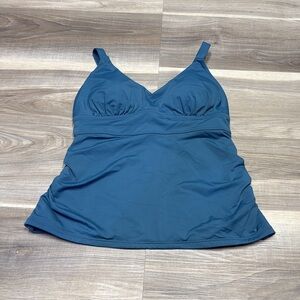 Knix Blue Swimwear Top size small